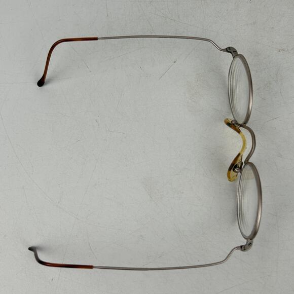 MOREL REF6257 Col 623 Eyeglasses Frame Unisex Adults Silver‎ Metal Oval 42-23 main image 4